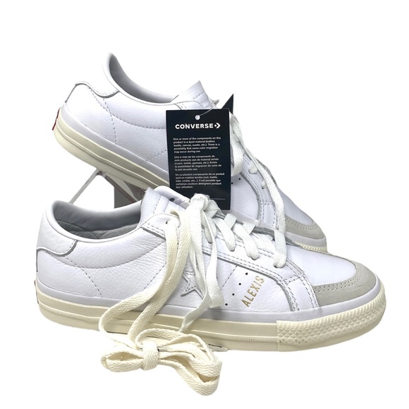 Converse Shoes - Converse CONS One Star Pro AS Low Top White Women Leather Size Sneakers 168658C